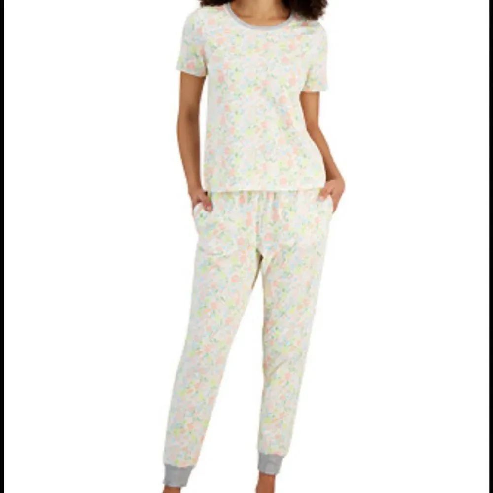 Family Pajamas Girl’s Fruity Floral Pajamas Set
